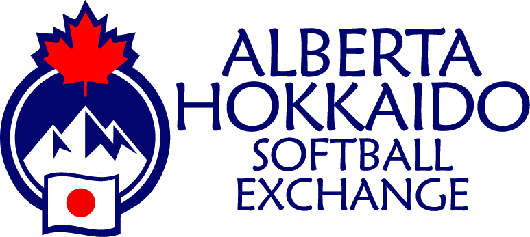 Alberta Hokkaido SoftBall Exchange Logo 2.6Wx1.20H